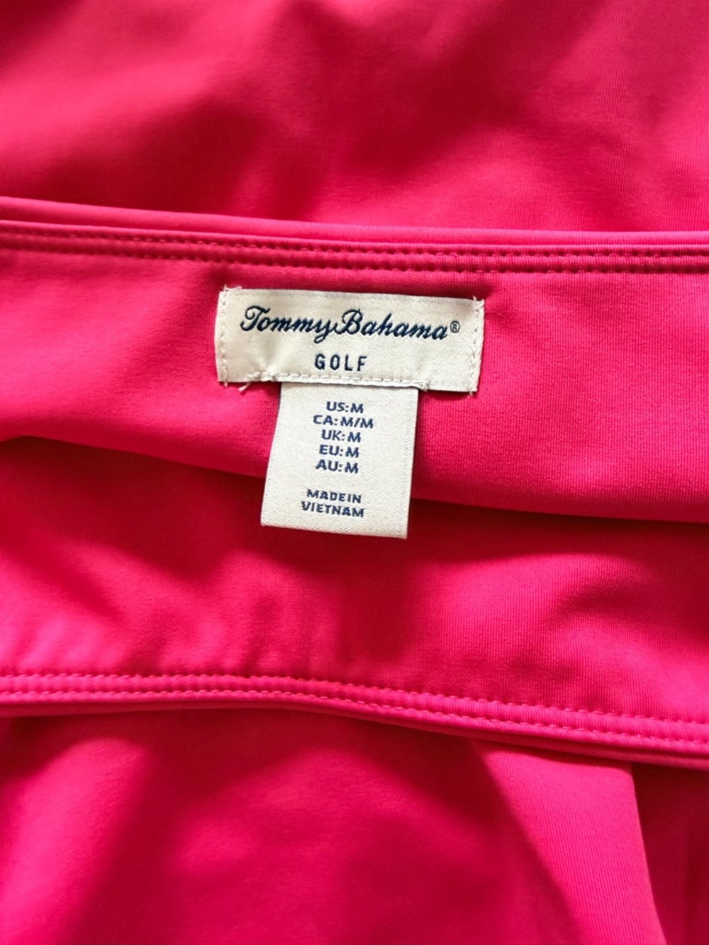 Tommy Bahama Golf Hot Pink Ruffle Skort Size Medium - Picture 4 of 6